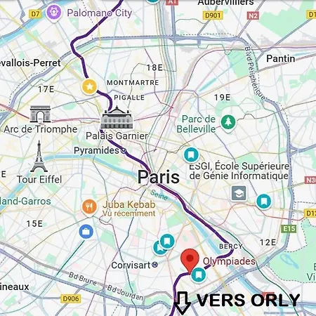 Apartment Sur Cour Quartier Olympiades Paris
